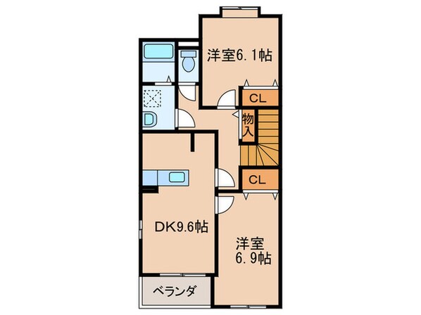 コーポ加藤の物件間取画像